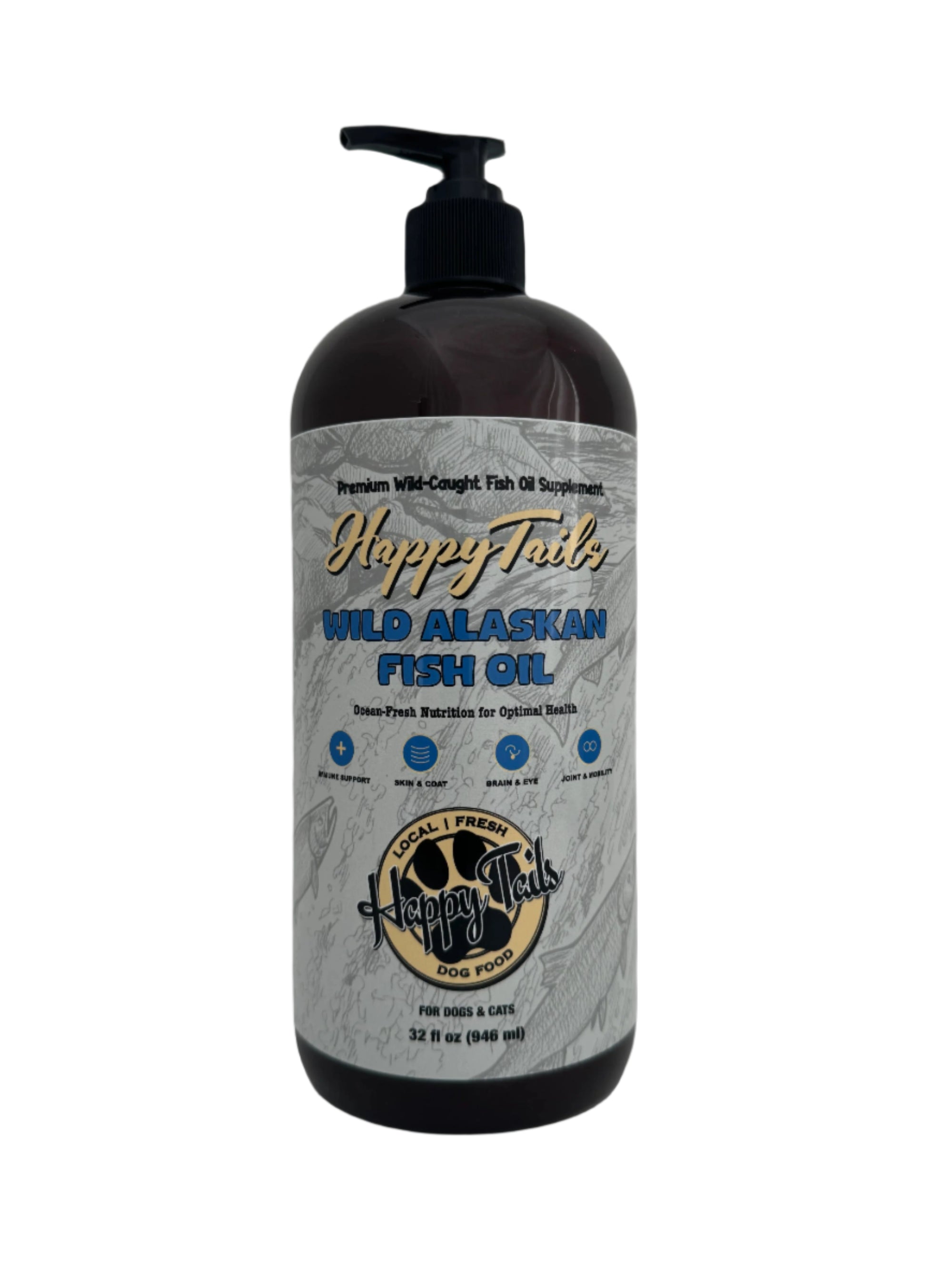 Wild Alaskan Fish Oil - 32 oz