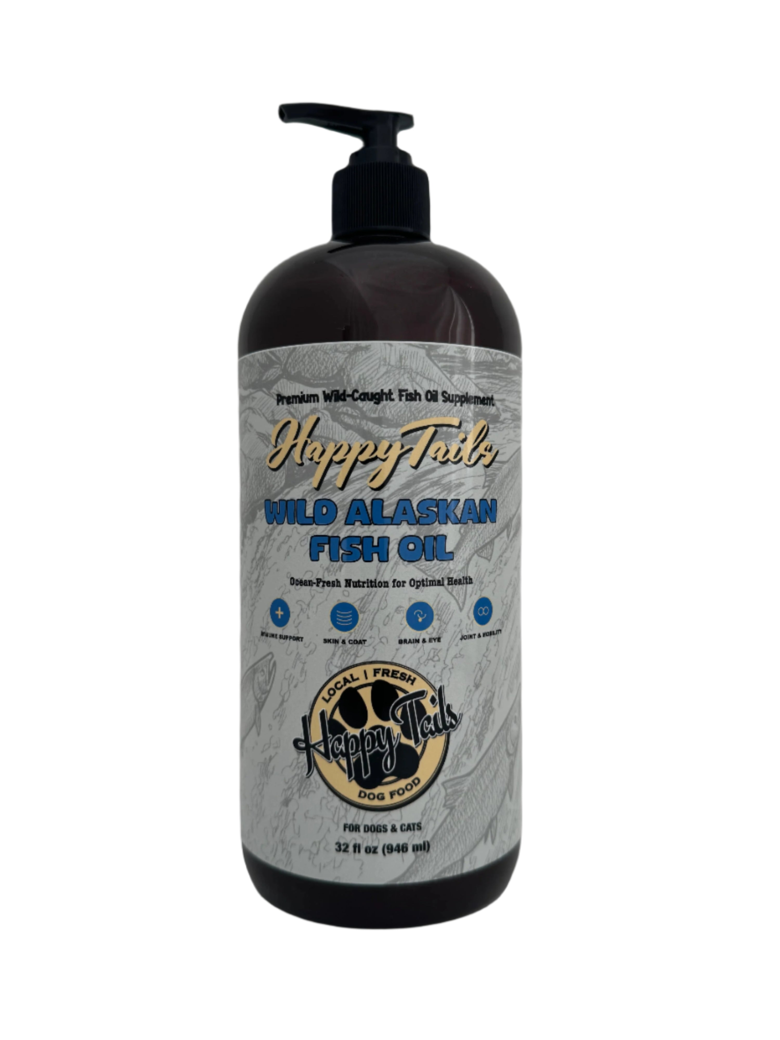 Wild Alaskan Fish Oil - 32 oz