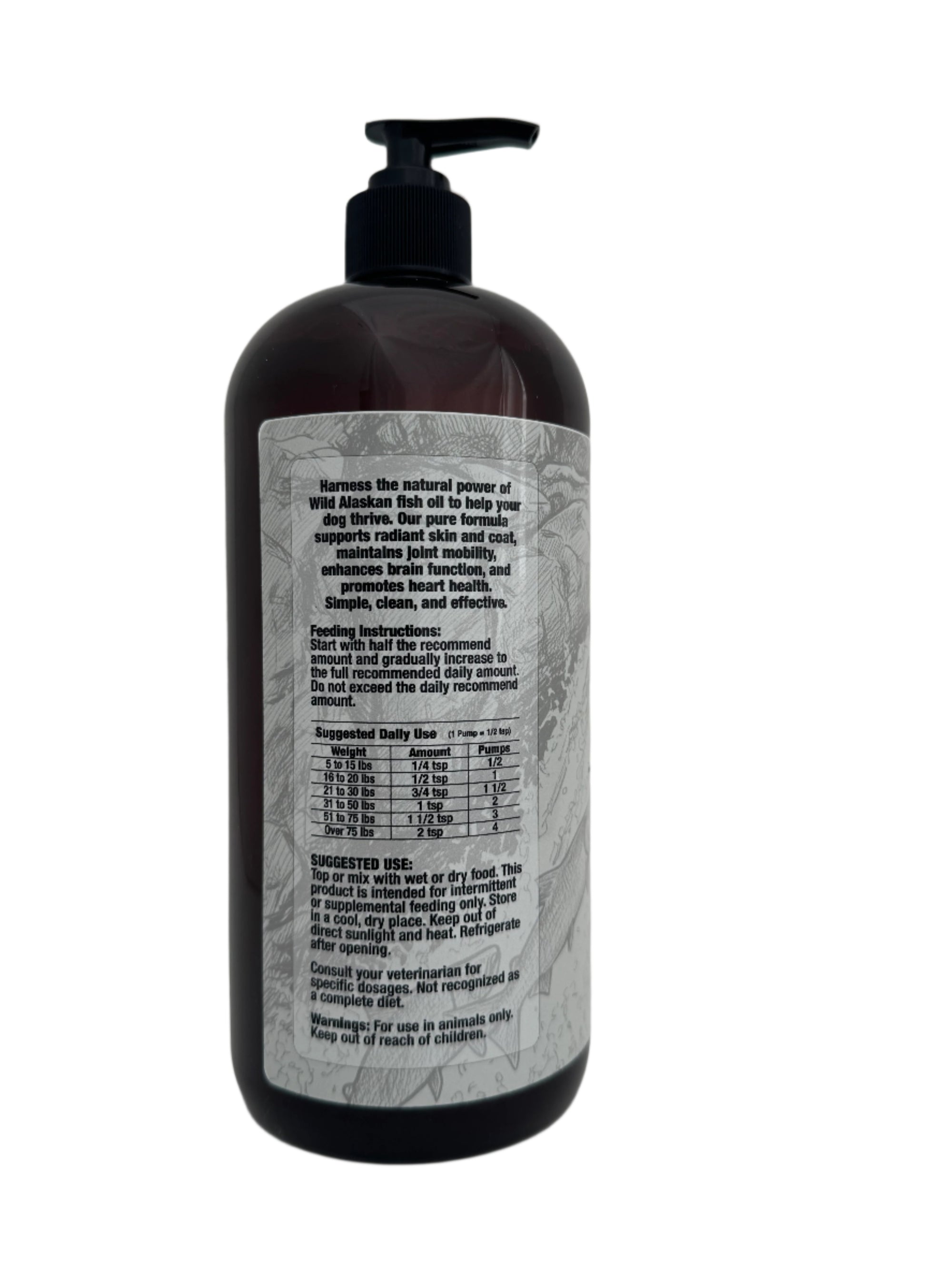 Wild Alaskan Fish Oil - 32 oz