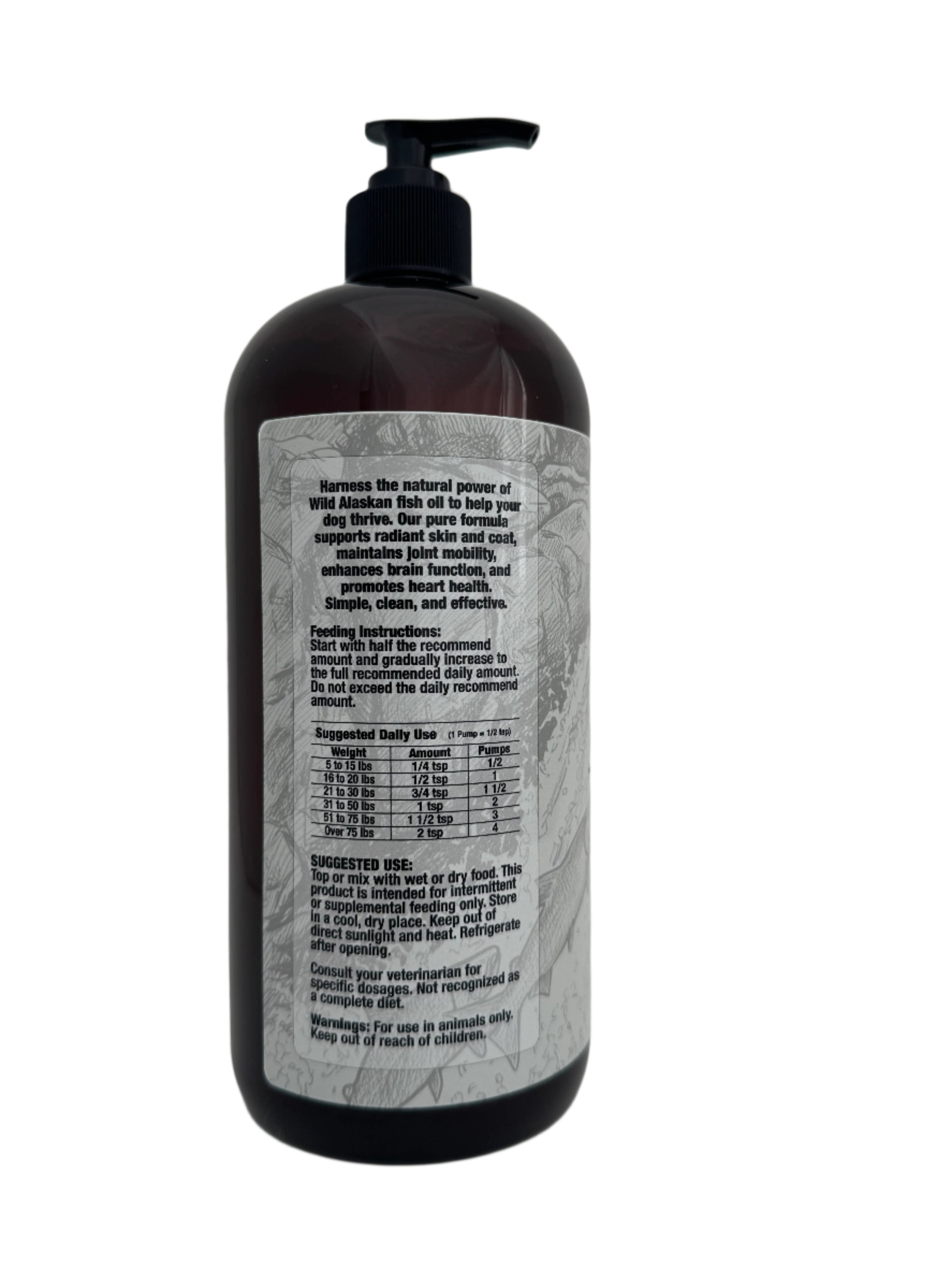 Wild Alaskan Fish Oil - 32 oz