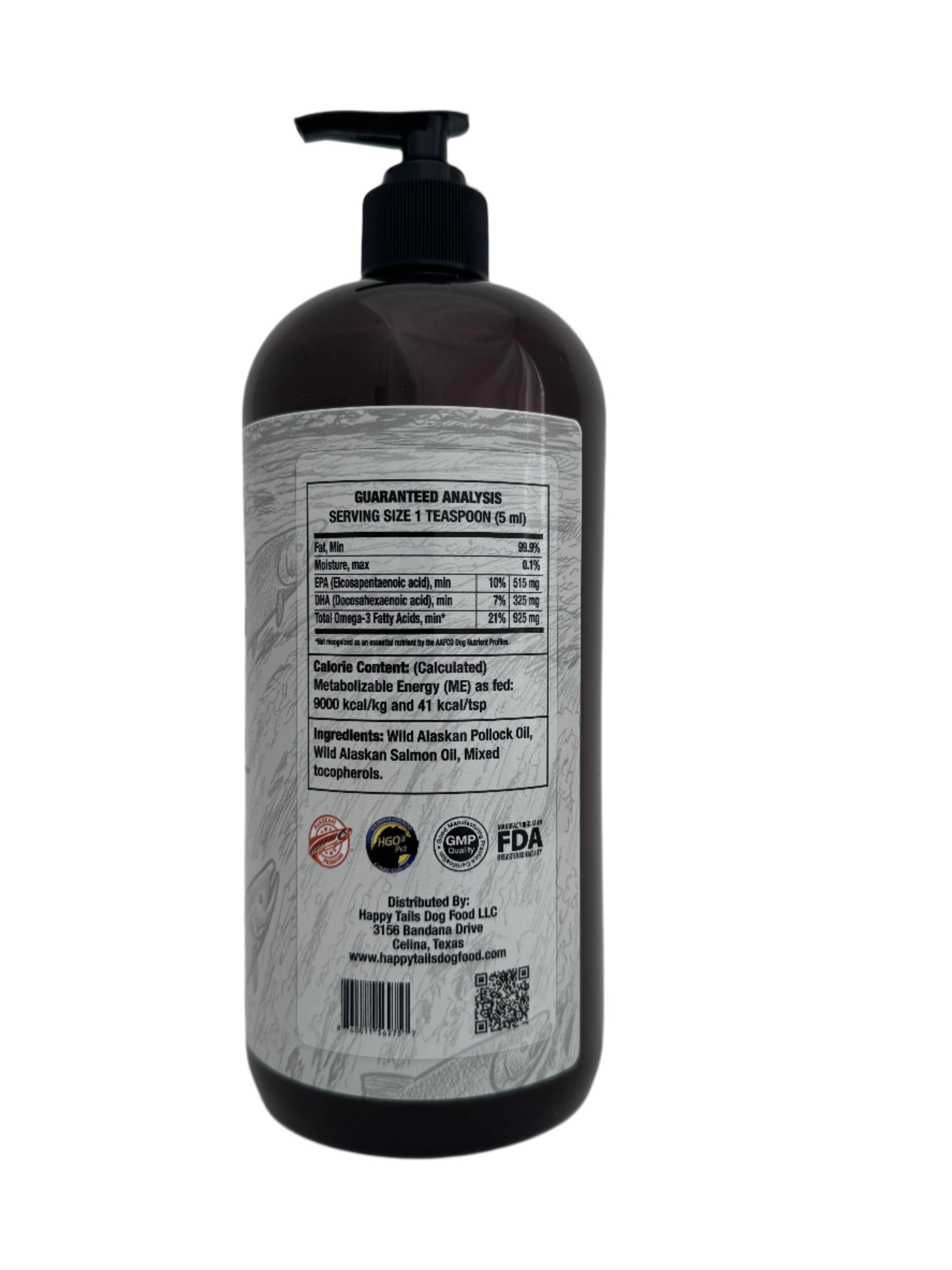 Wild Alaskan Fish Oil - 32 oz